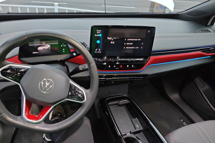 大众 ID.4 X 2023款 升级款 极智长续航版中控内饰12