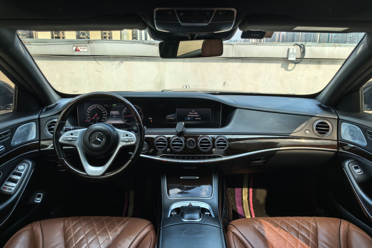 奔驰 迈巴赫S级 2020款 S 450 4MATIC 典藏版中控内饰7002