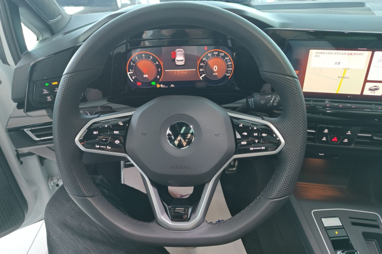 大众 高尔夫 2023款 改款 280TSI DSG R-Line Lite中控内饰13