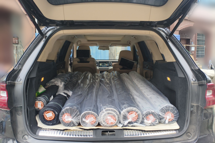 红旗HS7 2019款 3.0T 自动四驱智联旗领版中控内饰23