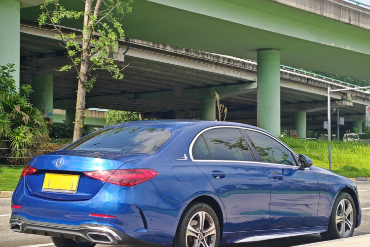 奔驰C级 2022款 改款 C 200 L 运动版车身外观6006