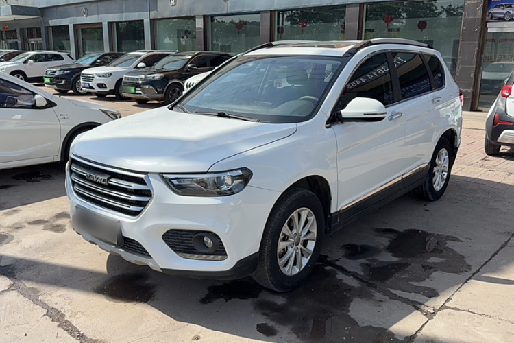 哈弗H6 2021款 运动版 1.5T 自动精英智联型 六边形格栅车身外观1