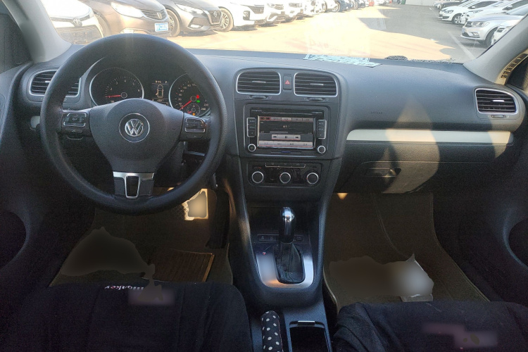 大众 高尔夫 2012款 1.4TSI 蓝驱版中控内饰12