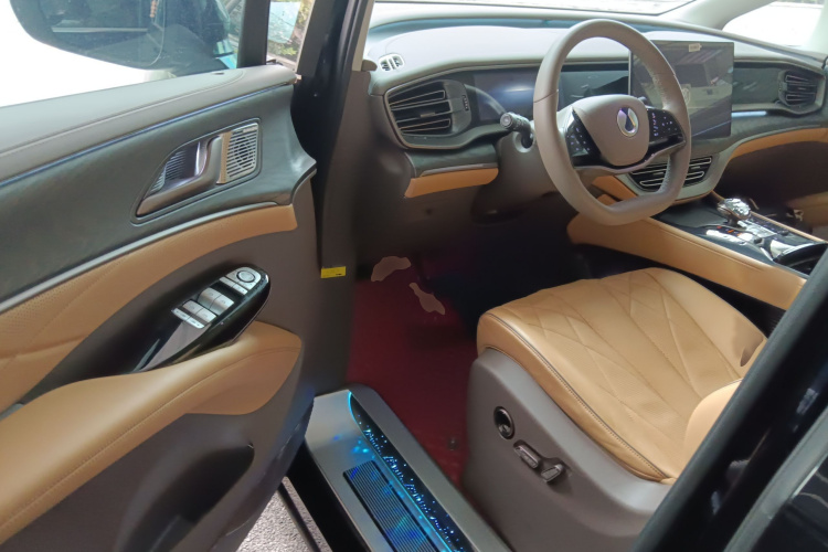 腾势D9 2022款 DM-i 1040 尊贵型中控内饰7003