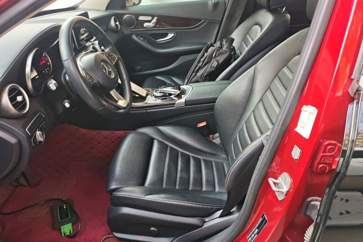 奔驰C级 2015款 改款 C 200 L中控内饰19