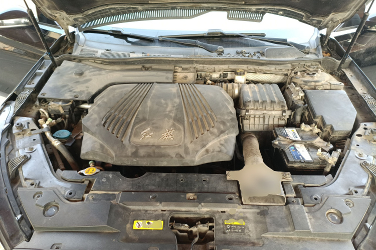 红旗H5 2019款 30TD 型动版机舱底盘24