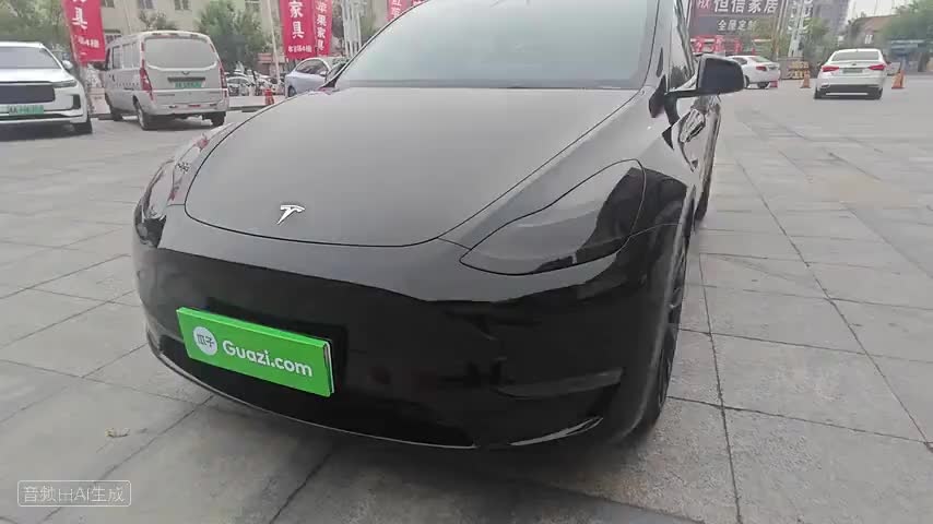 特斯拉 Model Y 2022款 改款 长续航全轮驱动版检测视频1