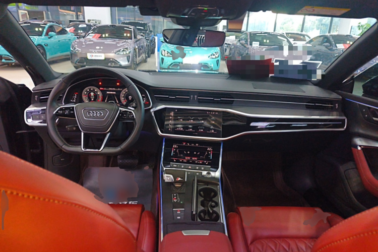 奥迪A7L 2024款 45 TFSI quattro 黑武士版中控内饰12