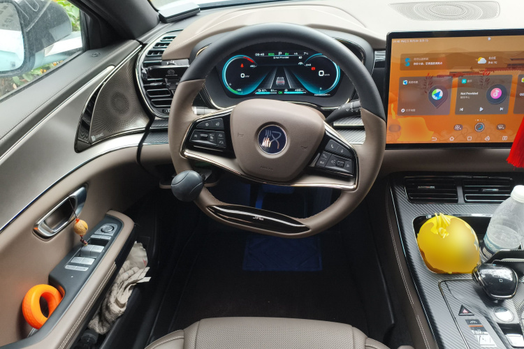 比亚迪 汉 2020款 DM 四驱性能版豪华型中控内饰13