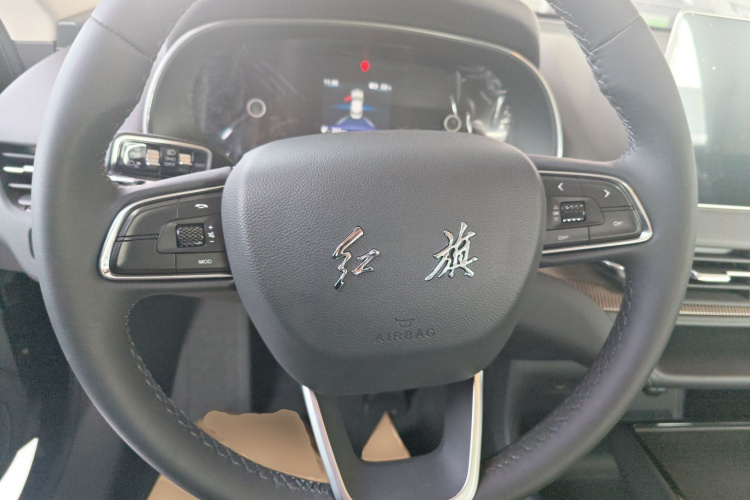 红旗E-QM5 2021款 网约充电 基础版 5座中控内饰13