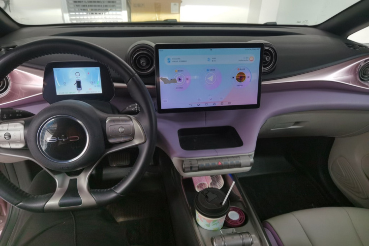 比亚迪 海豚 2021款 405km 时尚版中控内饰7002