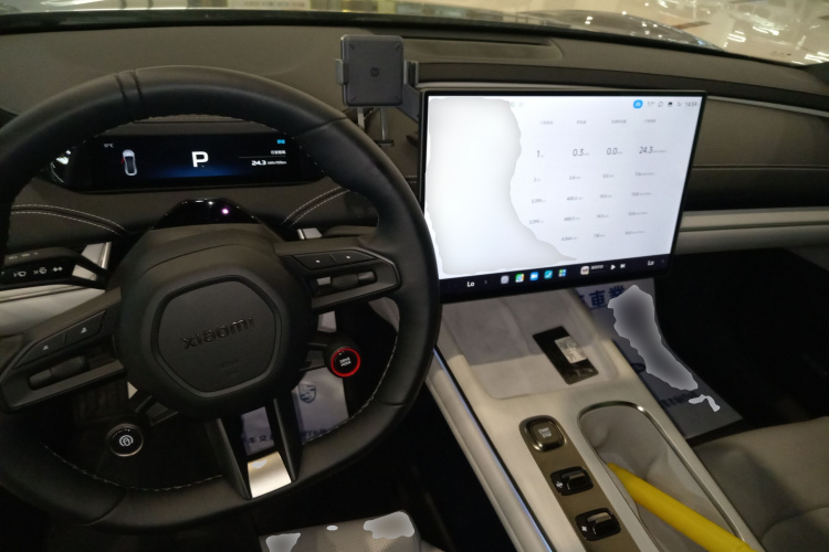 小米汽车 小米SU7 2024款 后驱长续航智驾版中控内饰7002