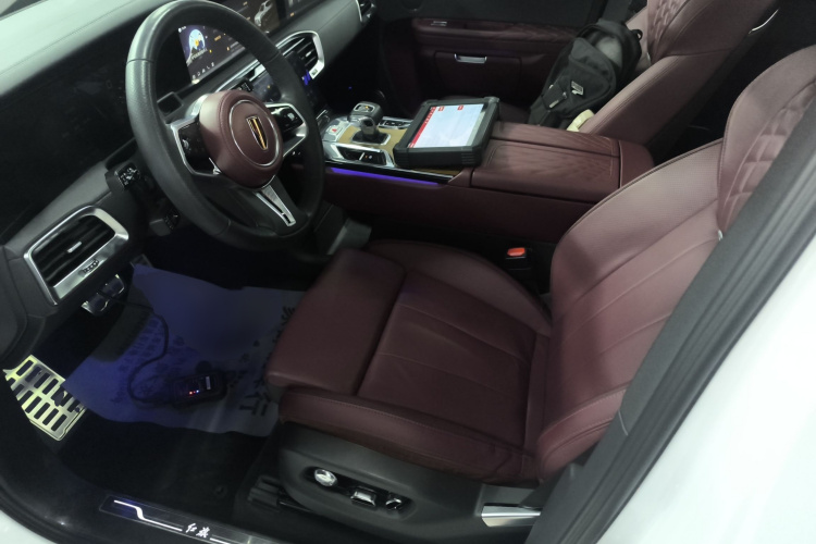 红旗E-HS9 2021款 510km 旗畅版 六座中控内饰19