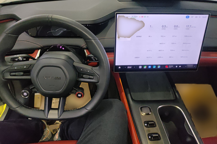 小米汽车 小米SU7 2024款 后驱超长续航高阶智驾Pro版中控内饰7002