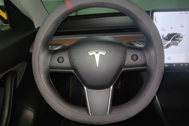 特斯拉 Model 3 2020款 改款 长续航后轮驱动版中控内饰13