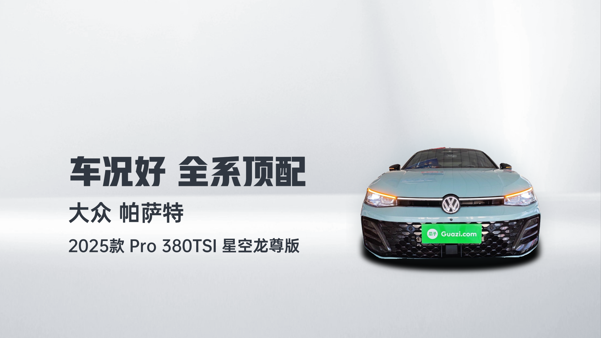 大众 帕萨特 2025款 Pro 380TSI 星空龙尊版解读2