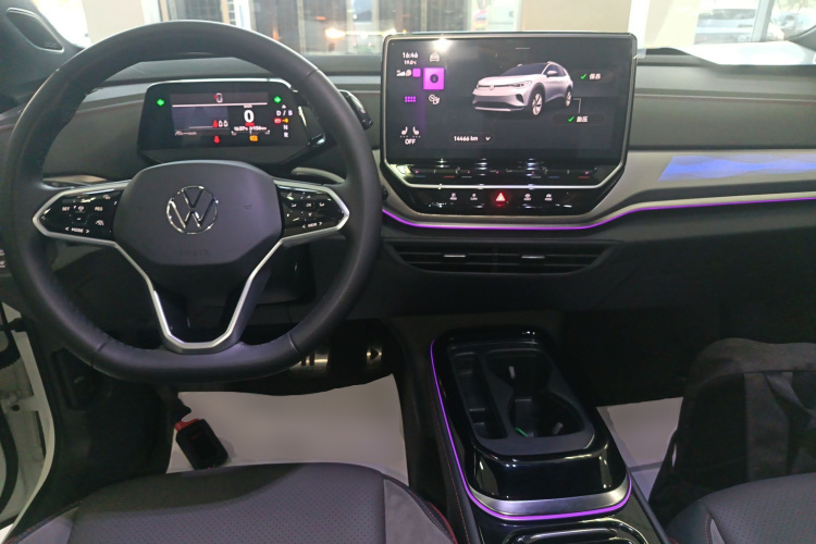 大众 ID.4 CROZZ 2024款 PRIME中控内饰7002