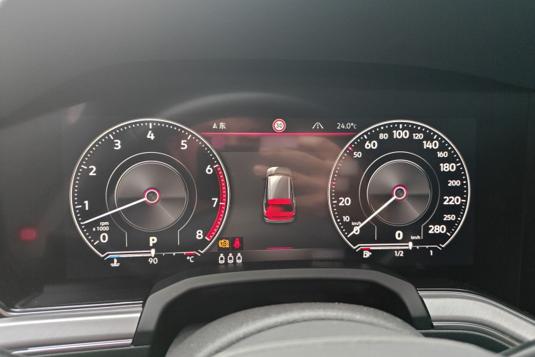 大众 途锐 2022款 3.0TSI 锐享版 曜黑运动套装局部细节14