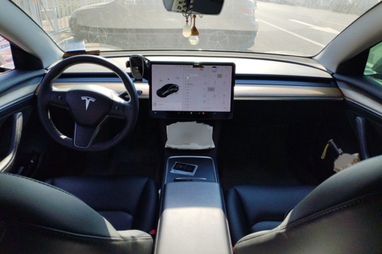 特斯拉 Model 3 2021款 标准续航后驱升级版中控内饰7002