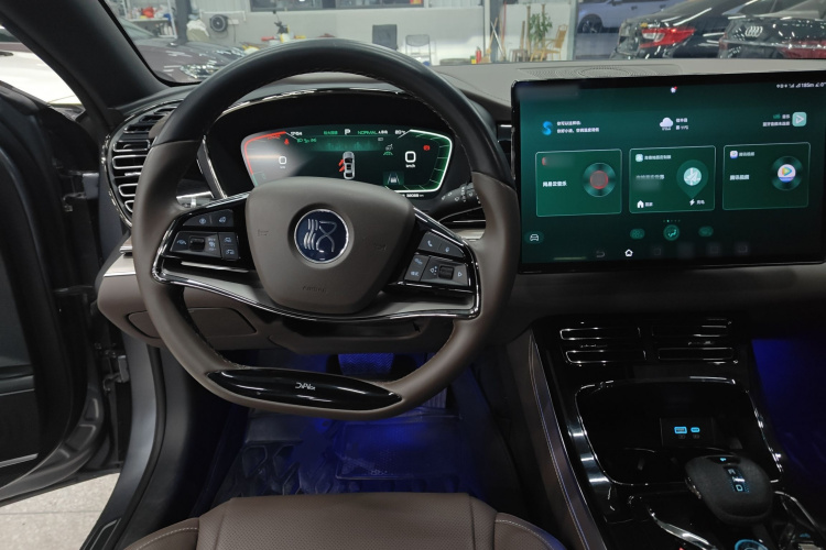 比亚迪 汉 2023款 EV 冠军版 506KM前驱尊贵型中控内饰13