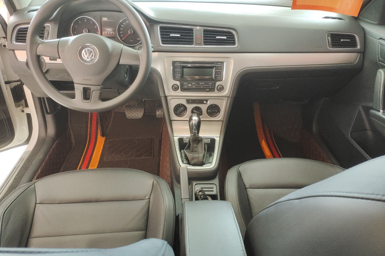 大众 朗逸 2013款 改款 1.4TSI DSG舒适版中控内饰12