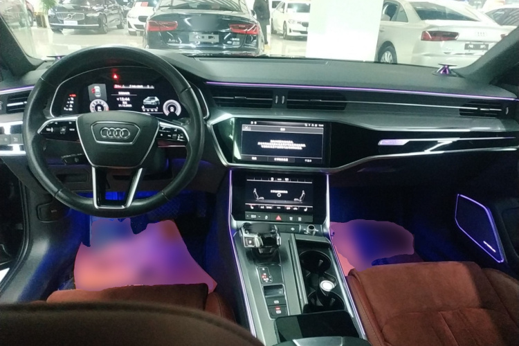 奥迪A6L 2021款 45 TFSI 进享人生版中控内饰12