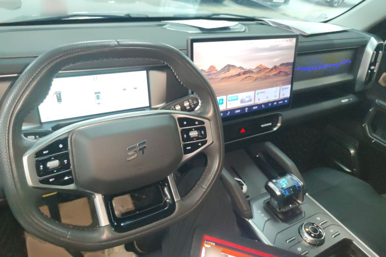 捷途山海 捷途旅行者C-DM 2024款 C-DM 129KM 林野版中控内饰7002