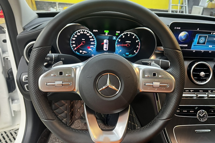 奔驰C级 2021款 C 260 L 运动星耀臻藏版中控内饰7001