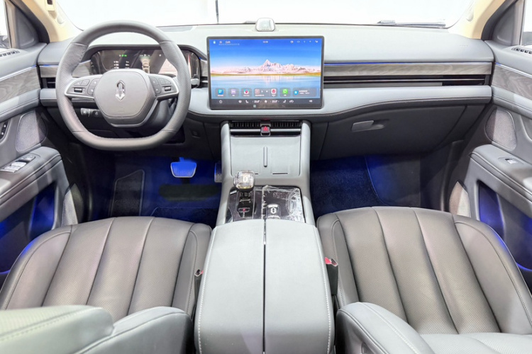 鸿蒙智行 问界M7 2022款 1.5T 四驱豪华版中控内饰7003