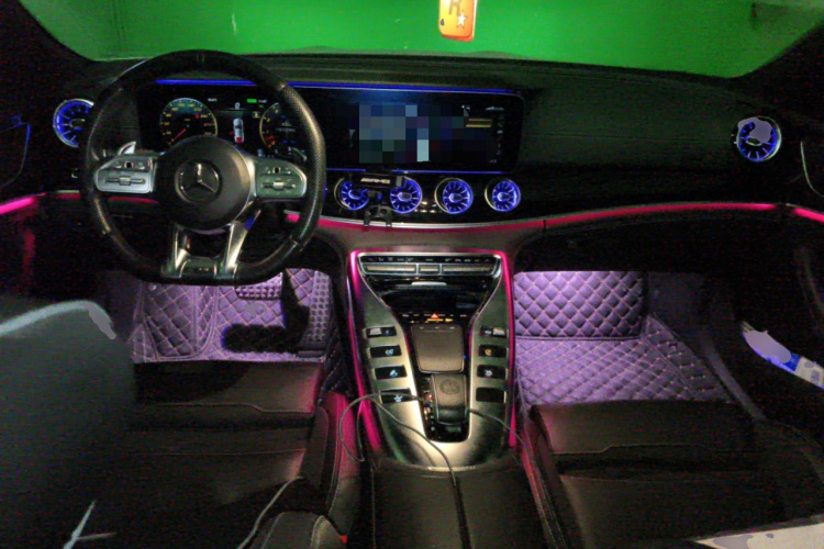 奔驰 2019款 AMG GT 50 四门跑车中控内饰12