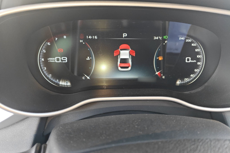 吉利汽车 帝豪 2018款 1.5L CVT向上互联版局部细节14