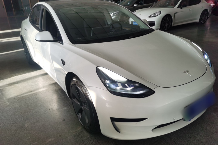 特斯拉 Model 3 2021款 改款 标准续航后驱升级版 3D1车身外观3