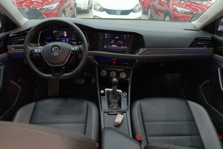 大众 速腾 2021款 200TSI DSG舒适智联版中控内饰12