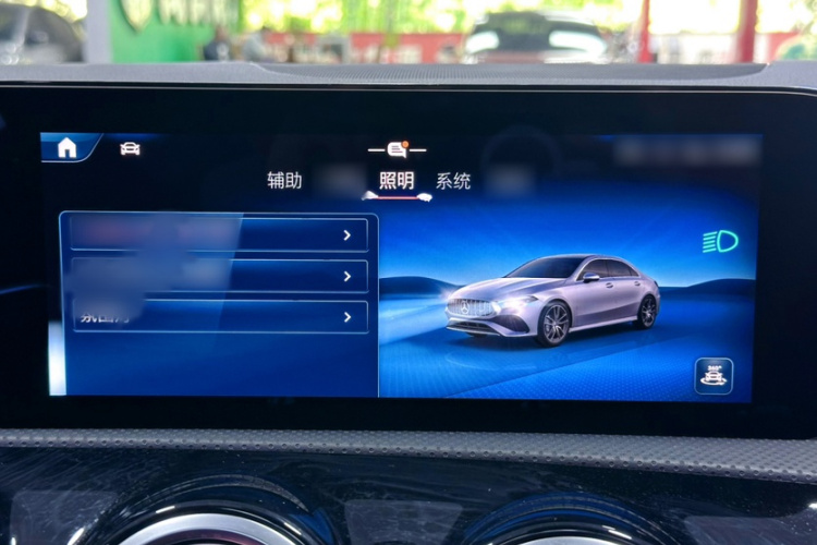 奔驰A级AMG 2024款 改款 AMG A 35 L 4MATIC局部细节9005