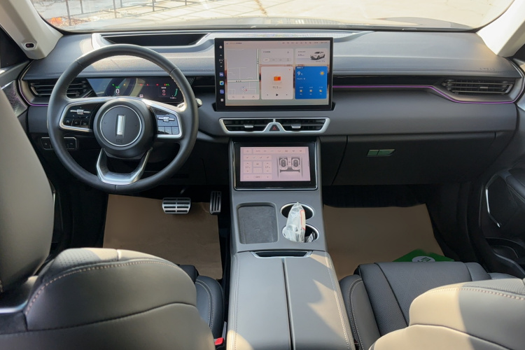 魏牌 摩卡新能源 2024款 Hi4 四驱长续航版中控内饰7003