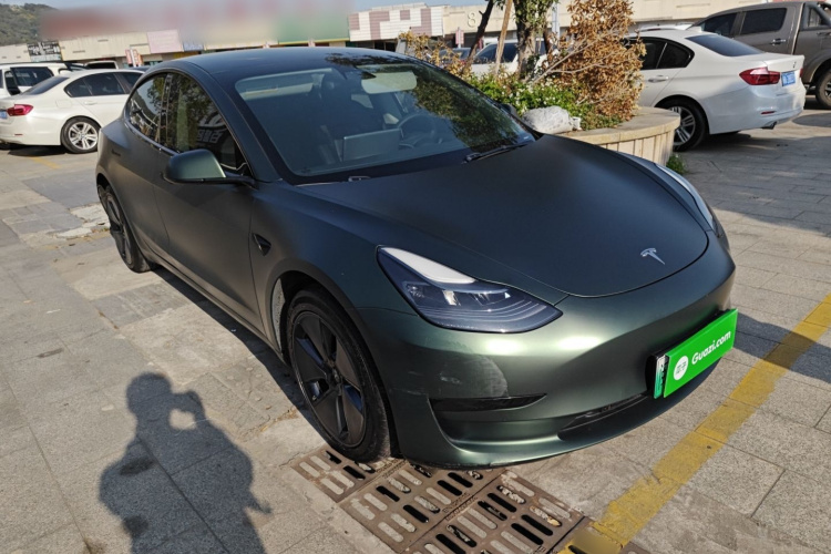 特斯拉 Model 3 2021款 改款 标准续航后驱升级版 3D1车身外观3