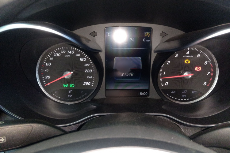 奔驰C级 2017款 C 180 L 运动版局部细节14