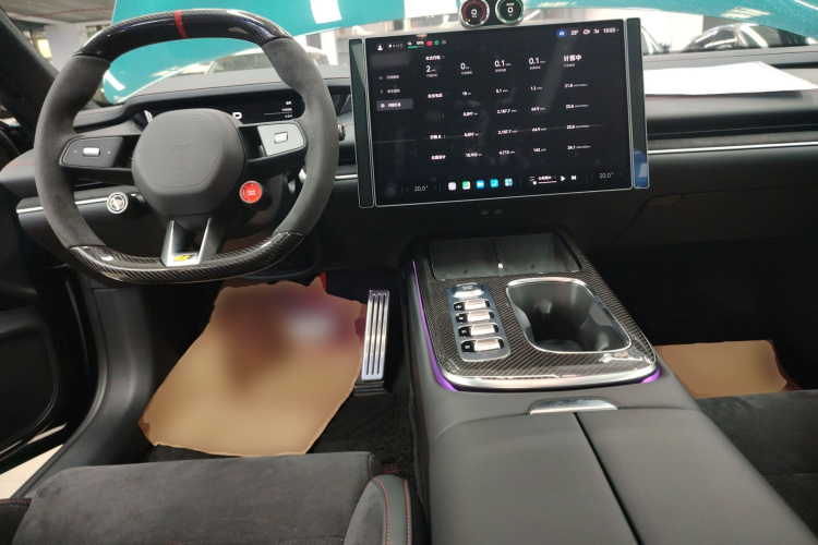 小米汽车 小米SU7 Ultra 2025款 Ultra中控内饰7002