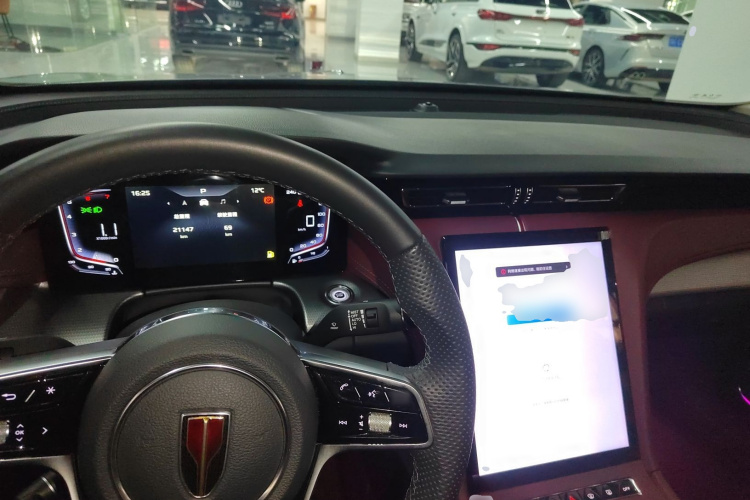 红旗H5 2024款 1.5T DCT智联旗韵版中控内饰7002