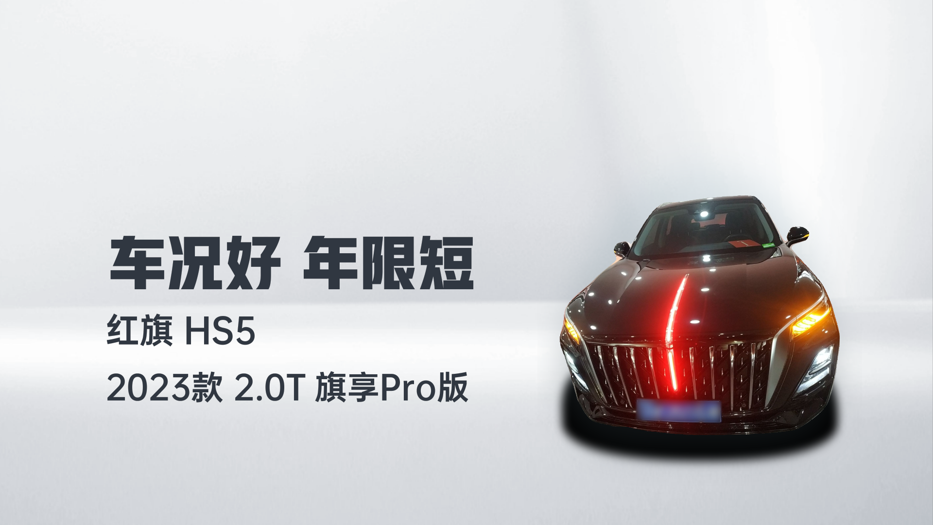 红旗HS5 2023款 2.0T 旗享Pro版解读1