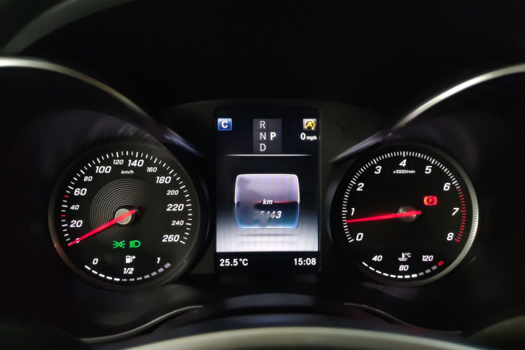 奔驰C级(进口) 2018款 C 200 轿跑车局部细节14