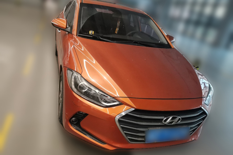 现代 领动 2016款 1.6L 自动智炫·精英型车身外观2