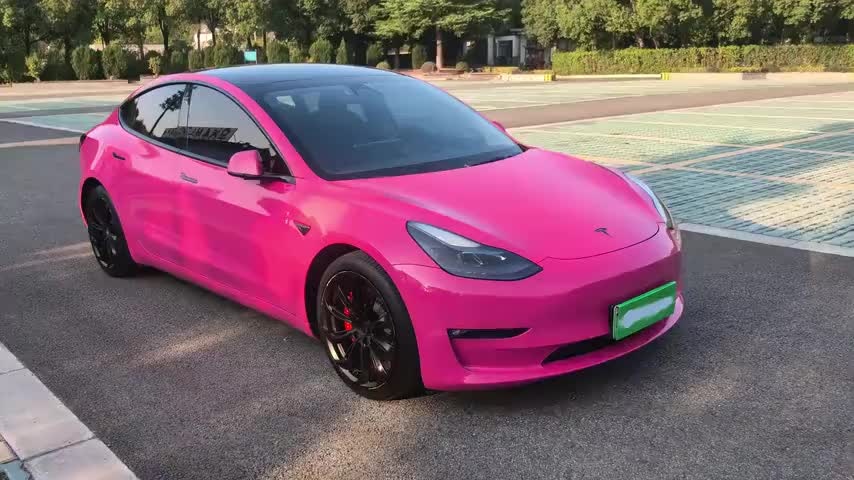 特斯拉 Model 3 2021款 Performance高性能全轮驱动版实拍1