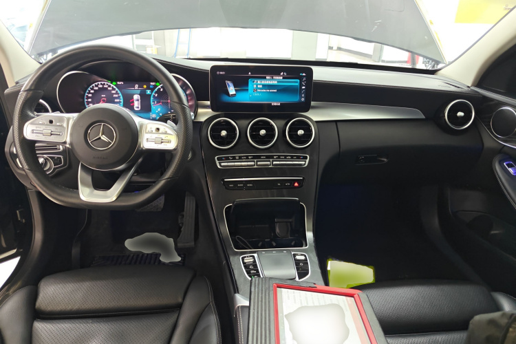 奔驰C级 2021款 C 200 L 时尚型运动版中控内饰12