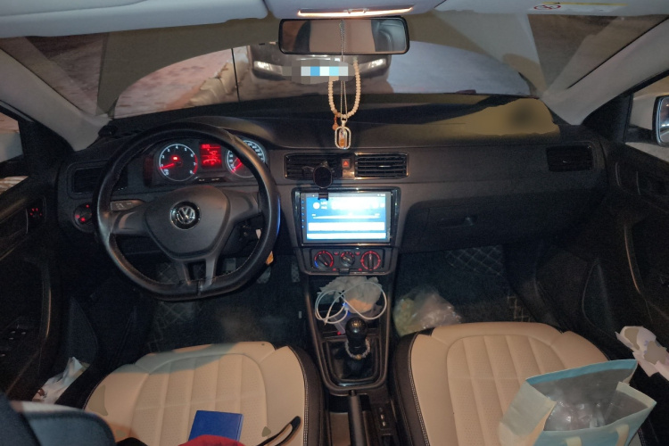 大众 桑塔纳 2019款 1.5L 手动风尚版 国VI中控内饰12