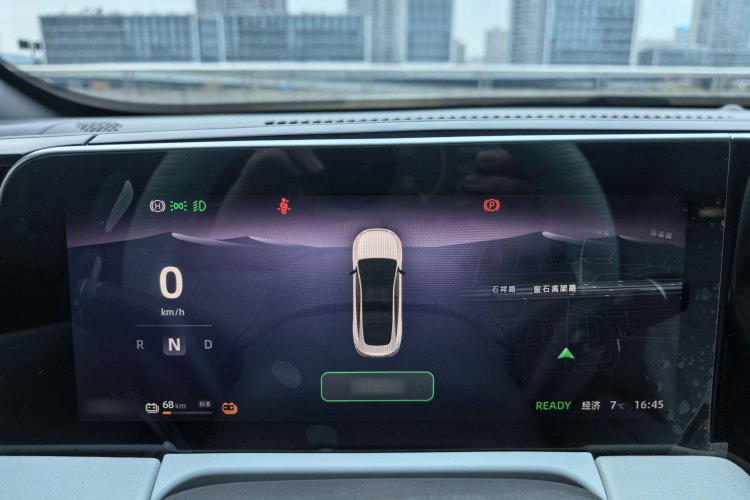 零跑汽车 零跑C01 2023款 525舒享版中控内饰7006