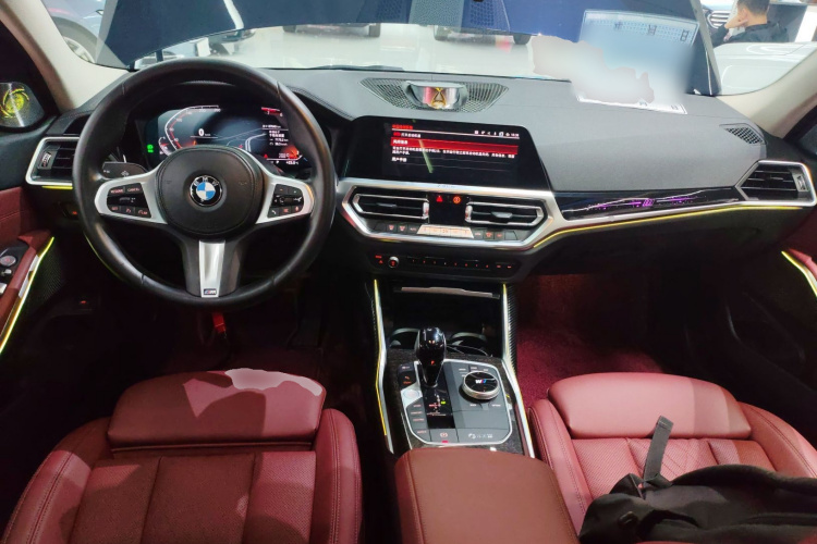 宝马3系 2022款 325Li M运动曜夜套装中控内饰12