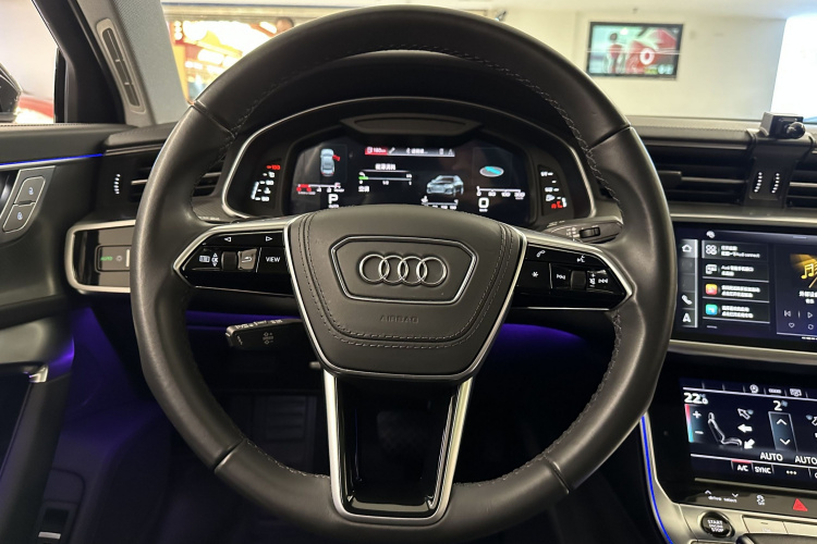 奥迪A6L 2024款 40 TFSI 豪华致雅型中控内饰7003