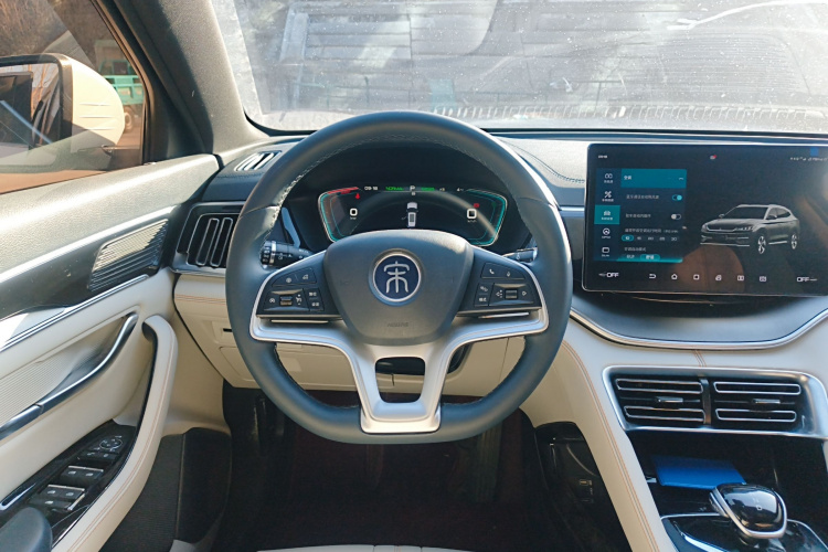 比亚迪 宋PLUS新能源 2021款 EV 尊贵型中控内饰13