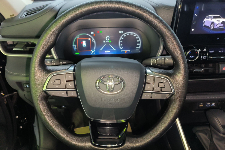 丰田 汉兰达 2024款 2.5L智能电混双擎两驱精英版 5座中控内饰13